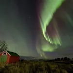 Borghildstua Romslig Med Panoramautsikt Mot Havet Og Lofotfjellene Melbu